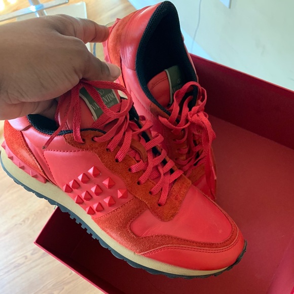 used valentino sneakers